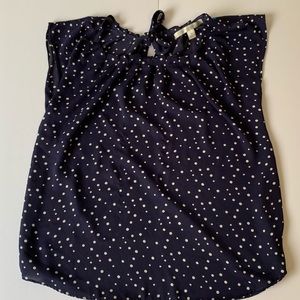 LC Lauren Conrad Top with Cap Sleeves